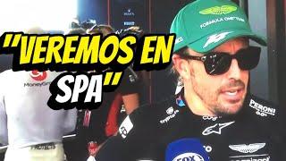 ENTREVISTA FERNANDO ALONSO POST CARRERA GP HUNGRÍA 2023