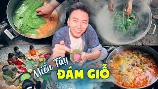 Nấu ĐÁM GIỖ từ ba giờ sáng |Du lịch ẩm thực Miền Tây