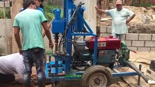 sunmoy HF260D portable water borehole drilling machine in America