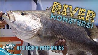 Upstream Fishing Frenzy | Al's Fish'n With Mates
