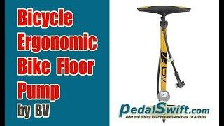 Top Best Bike Pump Review | BV Bicycle Ergonomic Bike Floor Pump