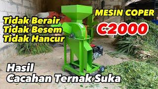 Review & Test MESIN COPER MULTIFUNGSI !!! Mesin Coper Rumput Hasil motong dan tidak berair