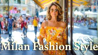 Elegance At Any Age. Milan Summer Street Style: Elegant and Chic Outfits for June 