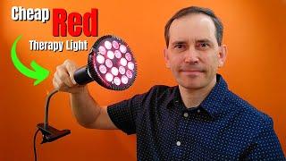Cheap Red Therapy Light I bought from Amazon - watch it before you buy to avoid my mistakes