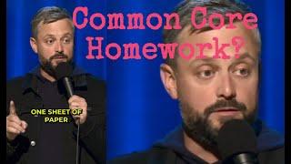 Decoding Common Core: Nate Bargatze's Hilarious Take on Elementary Homework #natebargatze #standup