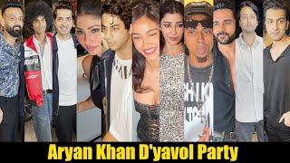 Disha, Mouni, Priyank Sharma, Mc Stan, Azaan Khan, Mohsin, Karan Tacker At Aryan Khan D'yavol Party