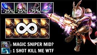 1 SHOT KILL Magic Sniper is Back! Crazy OC + Scepter + Khanda Build Non-Stop Assassinate WTF Dota 2