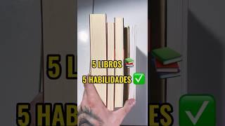 5 LIBROS QUE DEBES DE LEER #librosrecomendados #desarrollopersonal #librosdeautoayuda #autoayuda