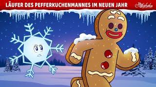 LÄUFER DES PEFFERKUCHENMANNES IM NEUEN JAHR| Märchen für Kinder | Gute Nacht Geschichte