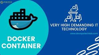what is docker container - Docker Tutorial