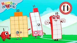 Football Club | Full Episodes | Maths Cartoons for Kids | @Numberblocks