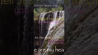 Sing this love song to JESUS #healing #holyspirit #churchathome #praiseandworshipsongswithlyrics