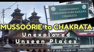 Mussoorie to Chakrata Uttrakhand // One of my favorite Drive// One Day Traveller