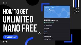 How to Earn Unlimited Nano(XNO) coins Trick