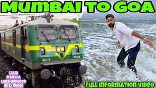 Delhi to Goa by Train • Mumbai to Goa by Train • 12618 Mangla Lakshdweep SF Express • Tickets Hotels