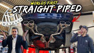 WE STRAIGHT PIPED HIS MAYBACH  TWIN TURBO V12 UNLEASHED!