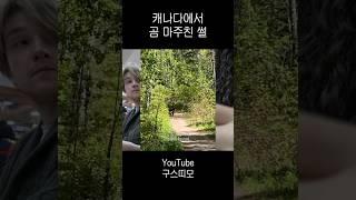 캠핑갔다가 곰 마주친 썰 | #캐나다워홀 #캐나다일상