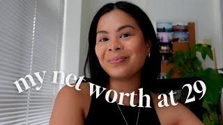 My Net Worth at 29 | abundance mindset, how much I have invested, saved and total debt