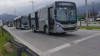 Chegada dos Novos ônibus que vão atender a população de Bertioga-SP, chegando na cidade (City)
