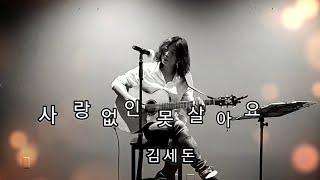 사랑없인 못 살아요-김세돈