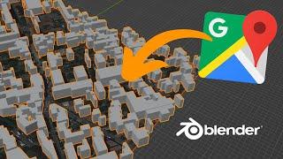 Comment Créer un Terrain 3D avec Google Maps et Blender ?