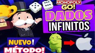 COMO TENER DADOS Y TIRADAS INFINITOS EN LONOPOLY GO NUEVO TRUCO EN 2024!