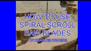 How to use spiral scroll saw blades (discount in the description)