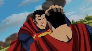 Superman [Earth-22] vs. Superman [Earth-1] Fight Scene [Ending Scene] | Injustice (2021)