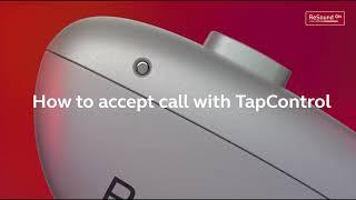 How to accept a call with TapControl