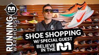Believe in the Run goes Running Shoe Shopping with Running Warehouse