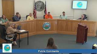 Town of Sunset Beach Town Council Special Meeting  10-13-2023