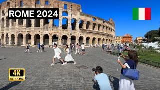 The Walking Tour of Rome They Don't Show You - July 2024 - 4K HDR - (▶133min)