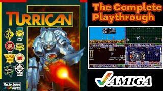 Turrican (Amiga) Full Game + Remastered Soundtrack - No Continues [QHD/60fps]