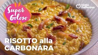 RISOTTO alla CARBONARA...IRRESISTIBILE!️ #adv