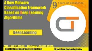 A New Malware Classification Framework Based on Deep Learning Algorithms | IEEE Projects Hyderabad