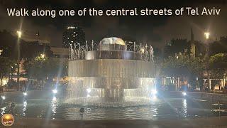 Walking along Dizengoff at midnight | Tel Aviv 2023