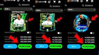 How to sell untradeablle players on fc mobile 24