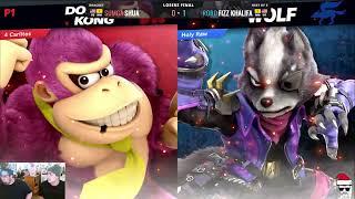 Smash at Cakes #10 LF: Shua (Donkey Kong) vs FizzKhalifa (Wolf)