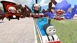 Cursed Choo Choo Charles VS Thomas The Train & Friends in Garry's Mod