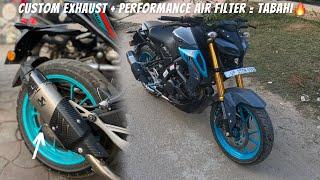 MT 15 V2 with R1M Exhaust and Performance Air Filter | PS MotoTube