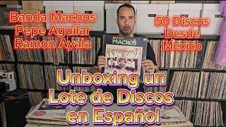 Unboxing un lote de Discos de Vinilo de Musica en Español