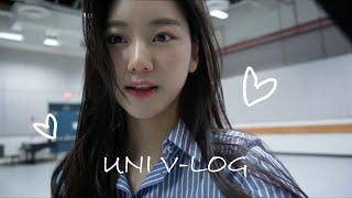 [VLOG]  UC 컴공 대학생의 하루 | 미국 캘리포니아 대학생 일상 | 캠퍼스 라이프 | 예방접종한 날 | LA 맛집 북창동 순두부찌개 | University Life