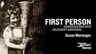 2024 First Person with Holocaust Survivor Susan Warsinger