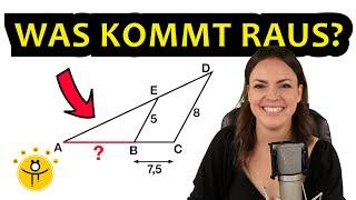 Wie lang ist die Strecke? – Geometrie Dreieck