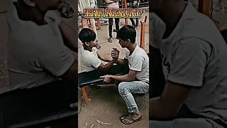 THE. BEST REVENGE  ARM WRESTLING  AMJAD SHAH  VS ISRAR ️ FLASH SPEED #armworkout#armwrestling