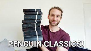 MY PENGUIN CLASSICS COLLECTION | a black spine stock take!