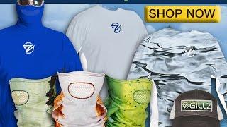 PERFORMANCE FISHING APPAREL, BEST SUN PROTECTION, From Shirts to Face Mask Gillz-Gear is #1 The Best