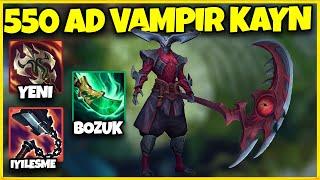 S13 Darkin Çağı Başlıyor! Vampir Darkin Kayn 550 AD Q Skili 1.5 Saniye Bekleme Süresi 