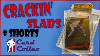 How to Open a Graded Card Case Slab For PSA BGS SGC Submission #Shorts