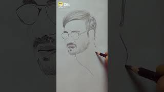 sketch of Ajay devgan #shorts#shorts #drrawing